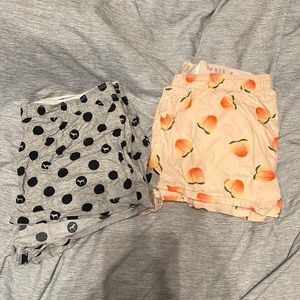 PINK sleep shorts (comes together)